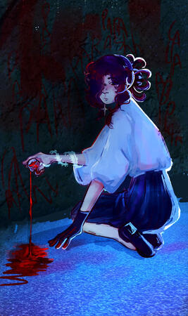 "By blood." - 10/30/23